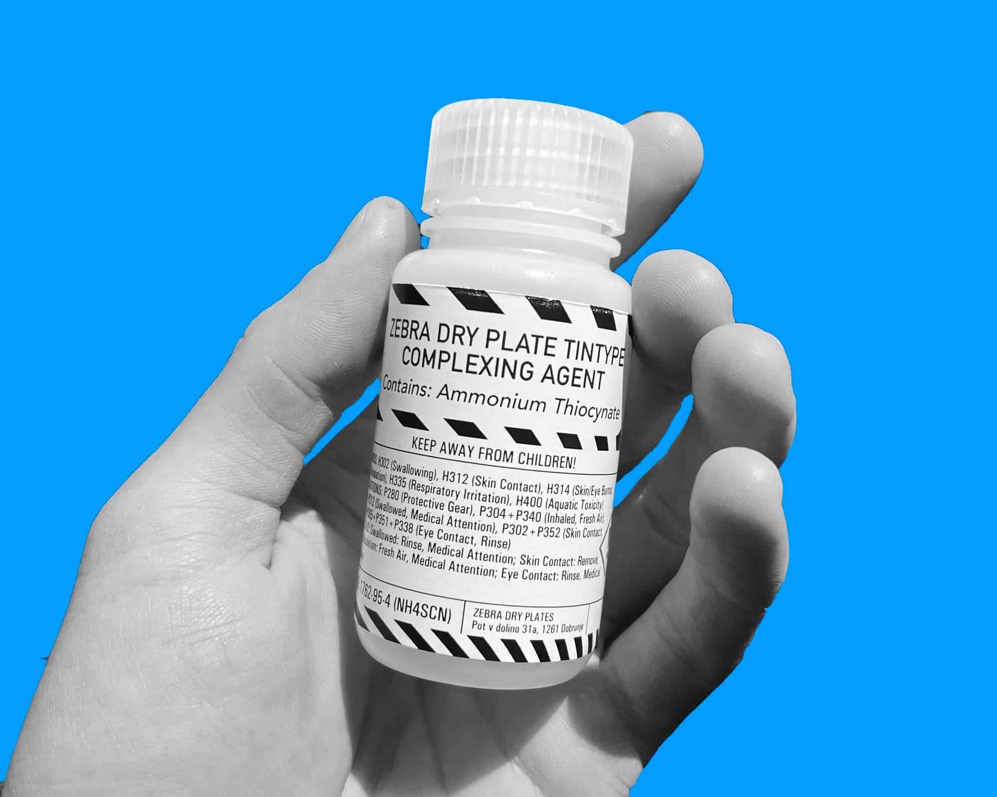 Zebra-Dry-Plates-Complexing-Agent-Ammonium-Thiocyanate