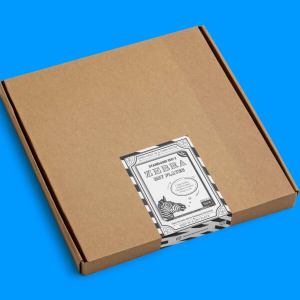 Zebra Standard 10x10 Dry Plates