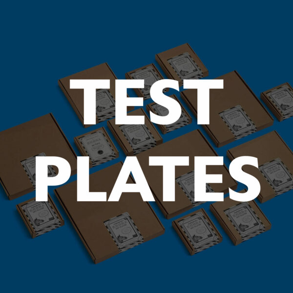 Zebra TEST Glass Plates ISO 2